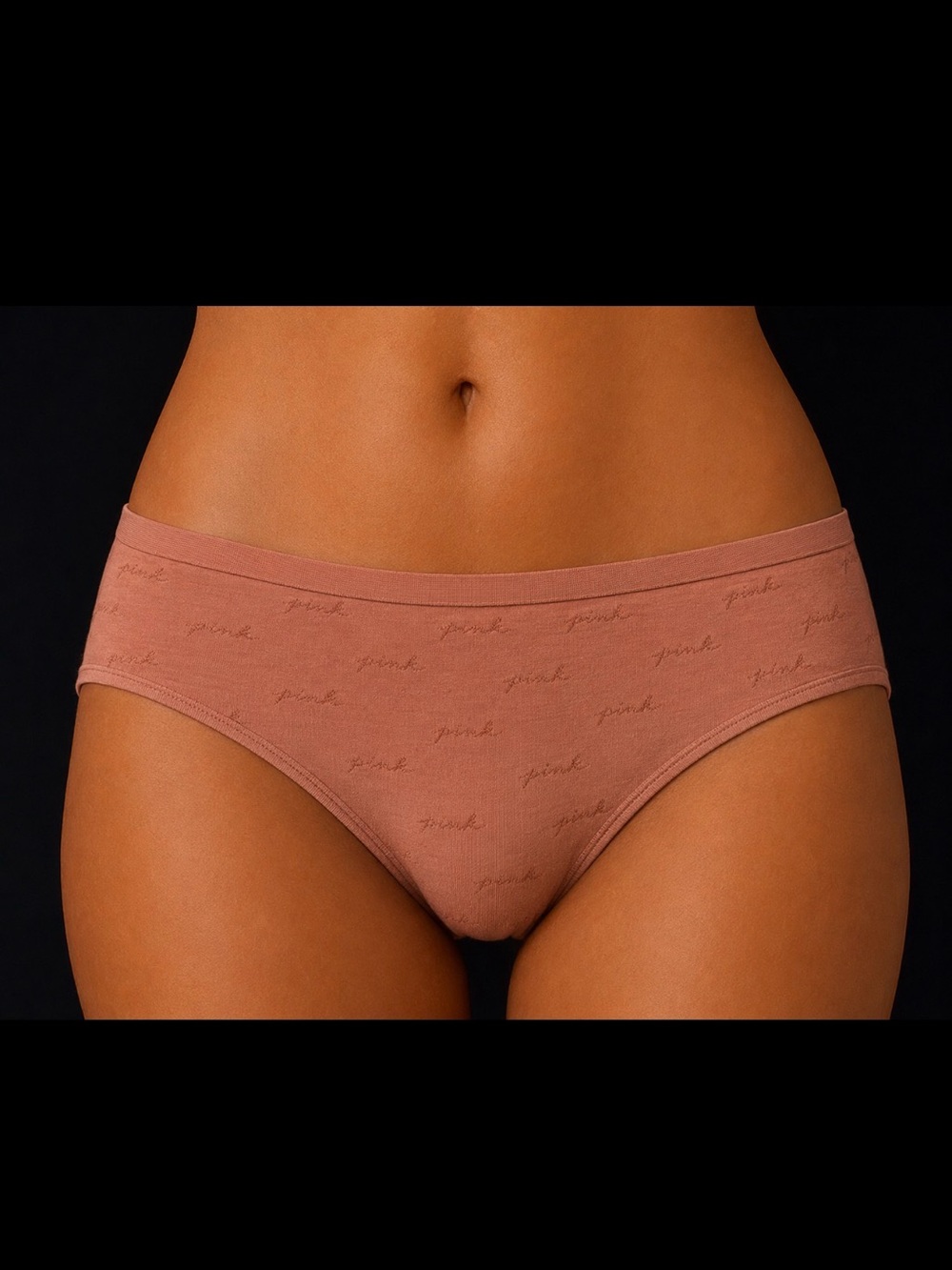 NWOT Victoria’s Secret PINK Mauve Logo Hipster Panties | Soft Cotton Blend XL